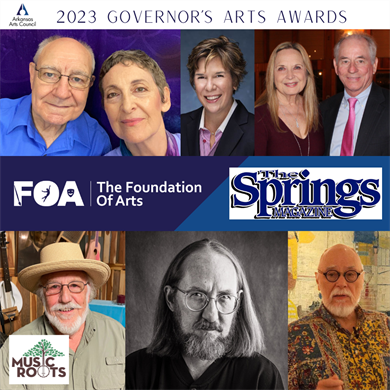 Arkansas Arts Council Announces 2023 Governor's Arts Awards Recipients