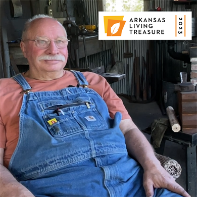 Arkansas Arts Council names bladesmith Lin Rhea as 2023’s Arkansas Living Treasure
