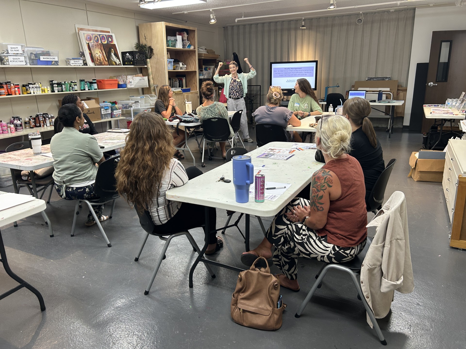 Visual Instructor Visual Arts Teachers Flourish with Free Professional Development