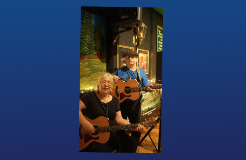 Suzanne Michell and Uncle Fred Wilson