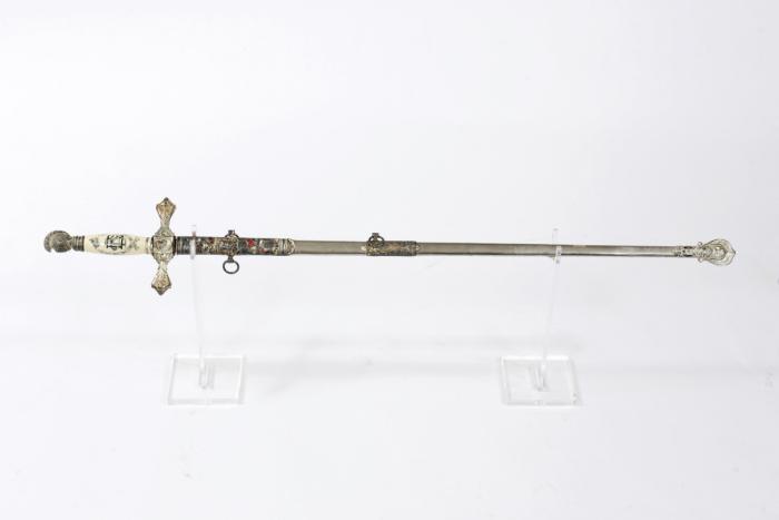 Scabbard for Governor Carl E. Bailey\u0027s Masonic Sword.