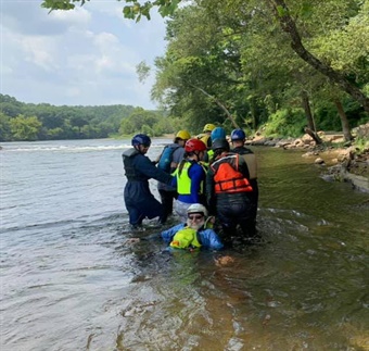 DAH-ANHC-Swift-water-rescue-Tom Swift water rescue training