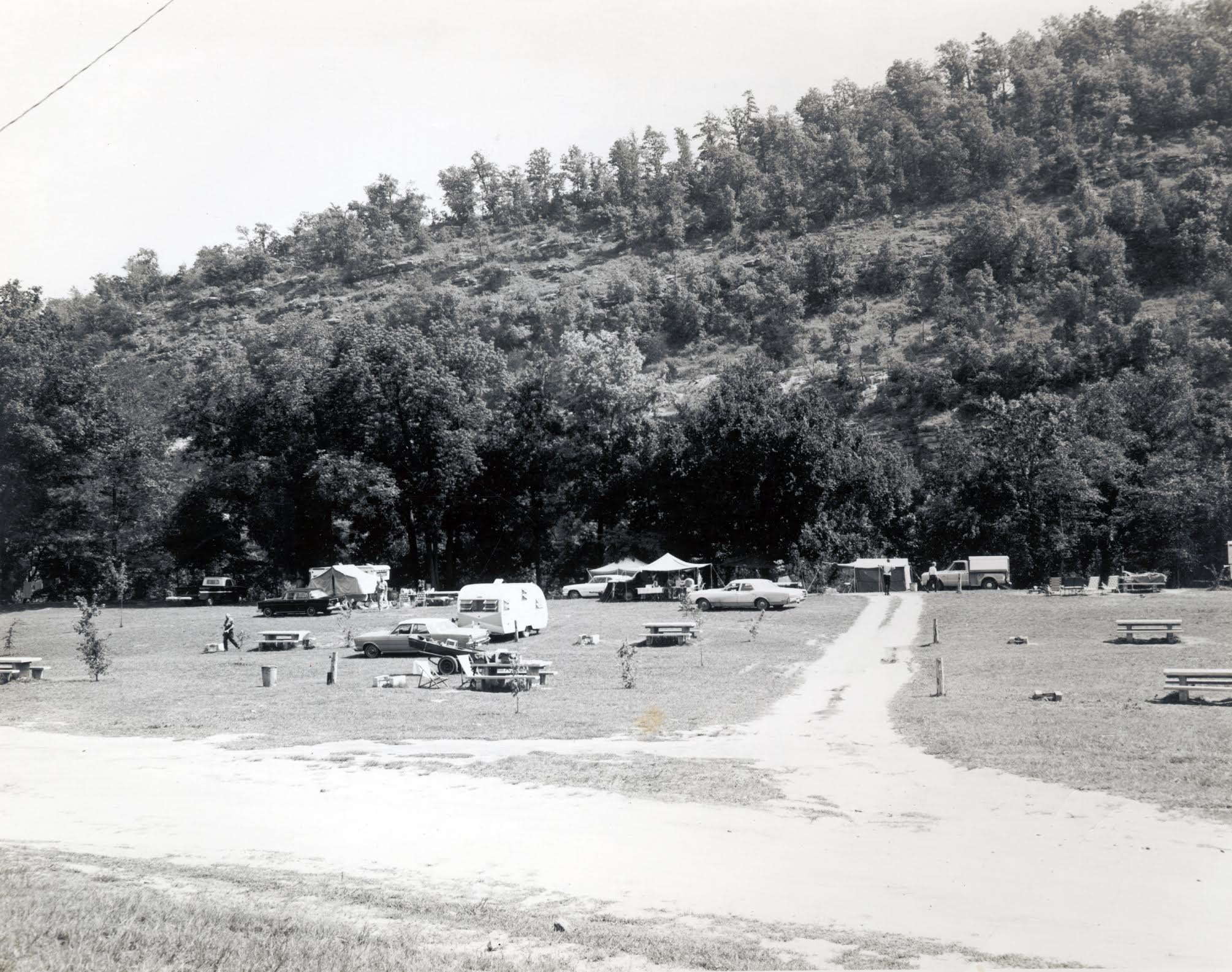 development of campground in early 60’s
