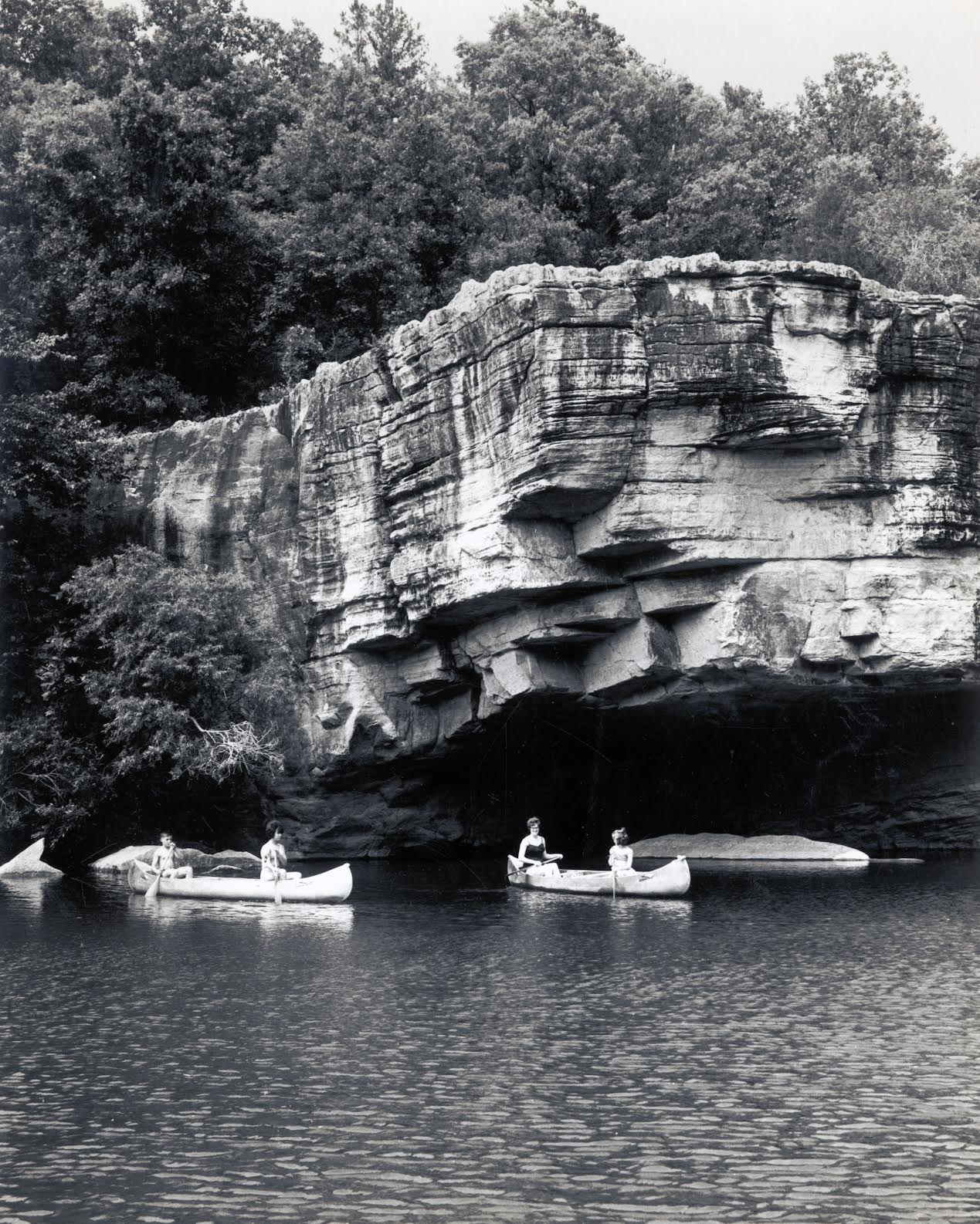 floating skull bluff in the state park