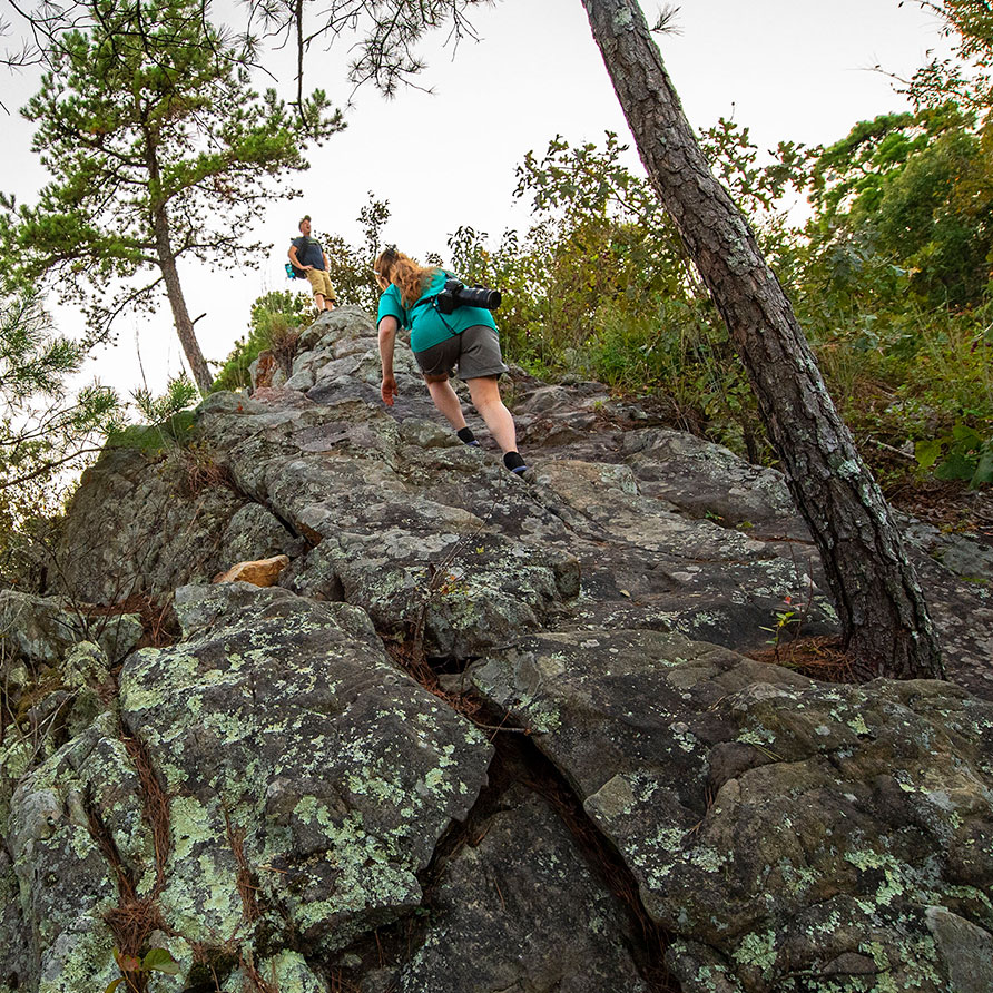 hiking natural areas