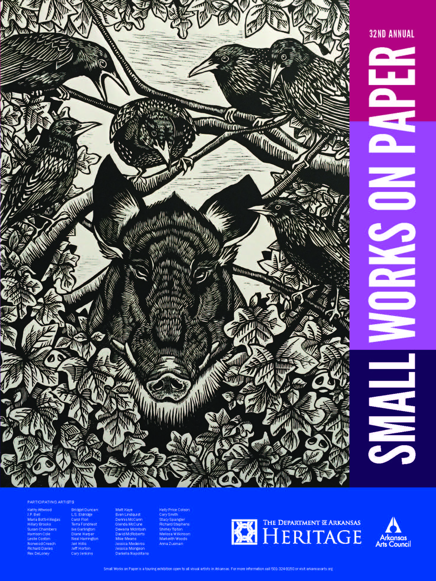 small works on paper poster