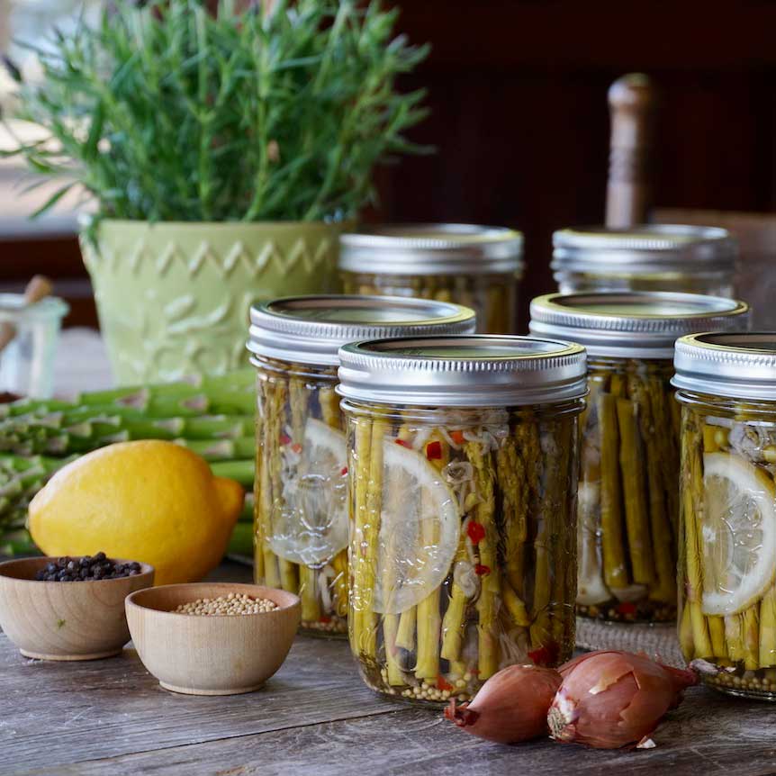 Living Craft Saturday, November photo of preserved foods