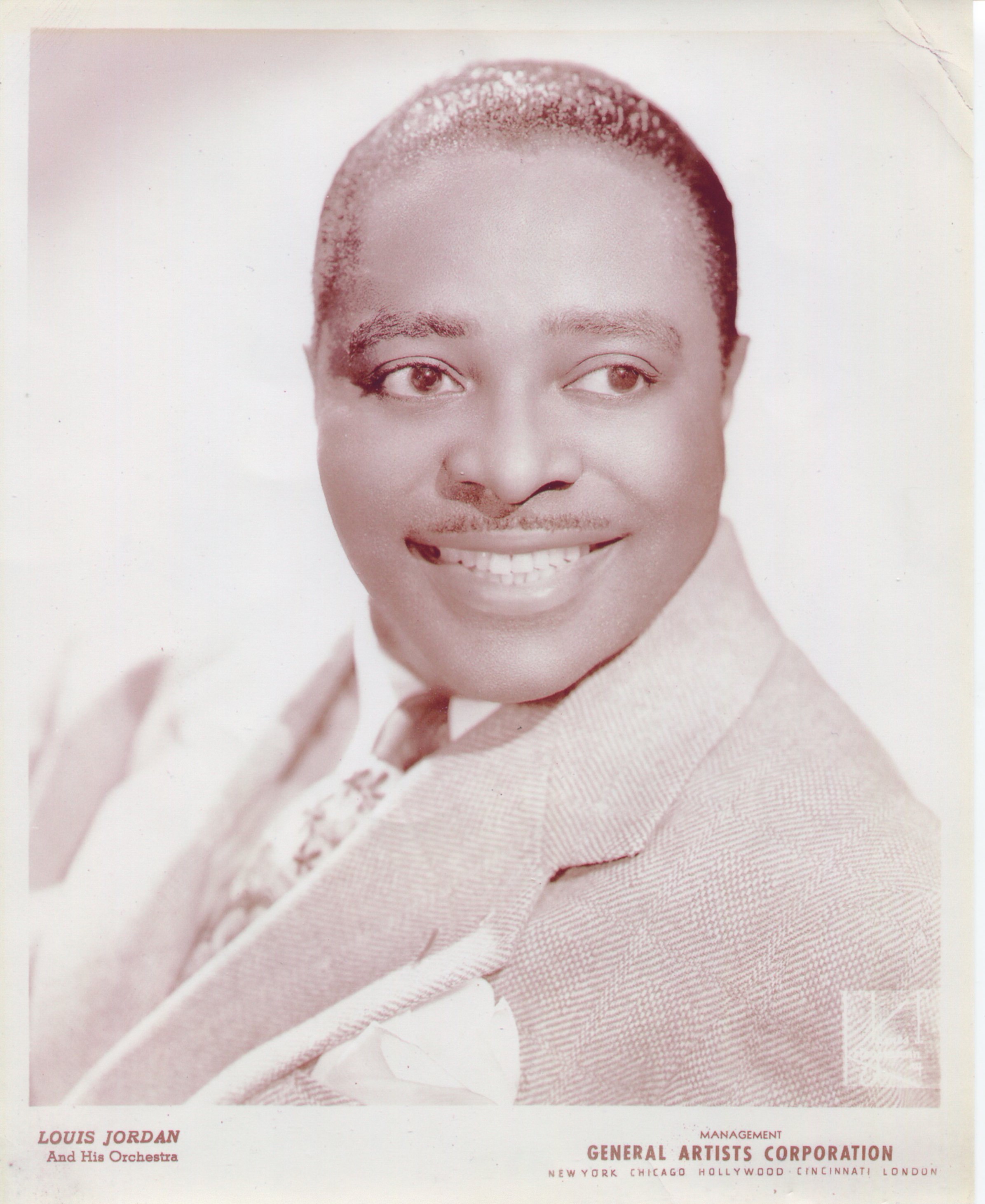 Louis Jordan Posing for a headshot