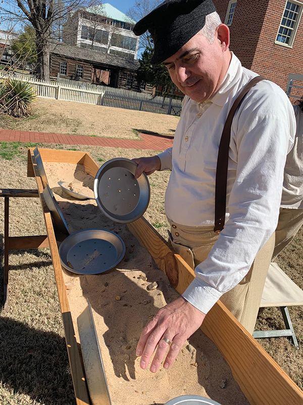 Panning for gold