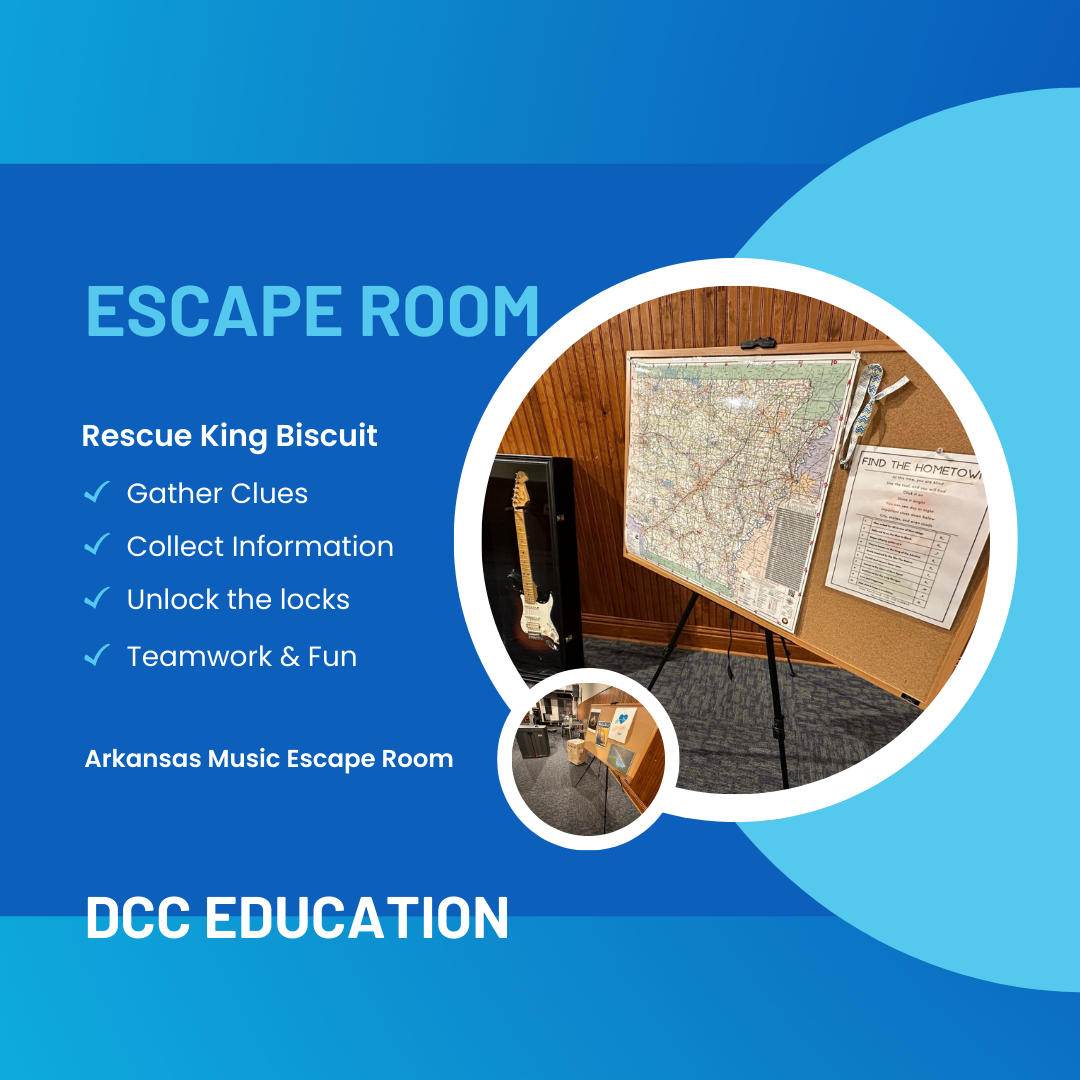 Arkansas Music Escape Room (Save King Biscuit)