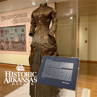 Behind the Scenes: Delicate work of displaying 1880s dress