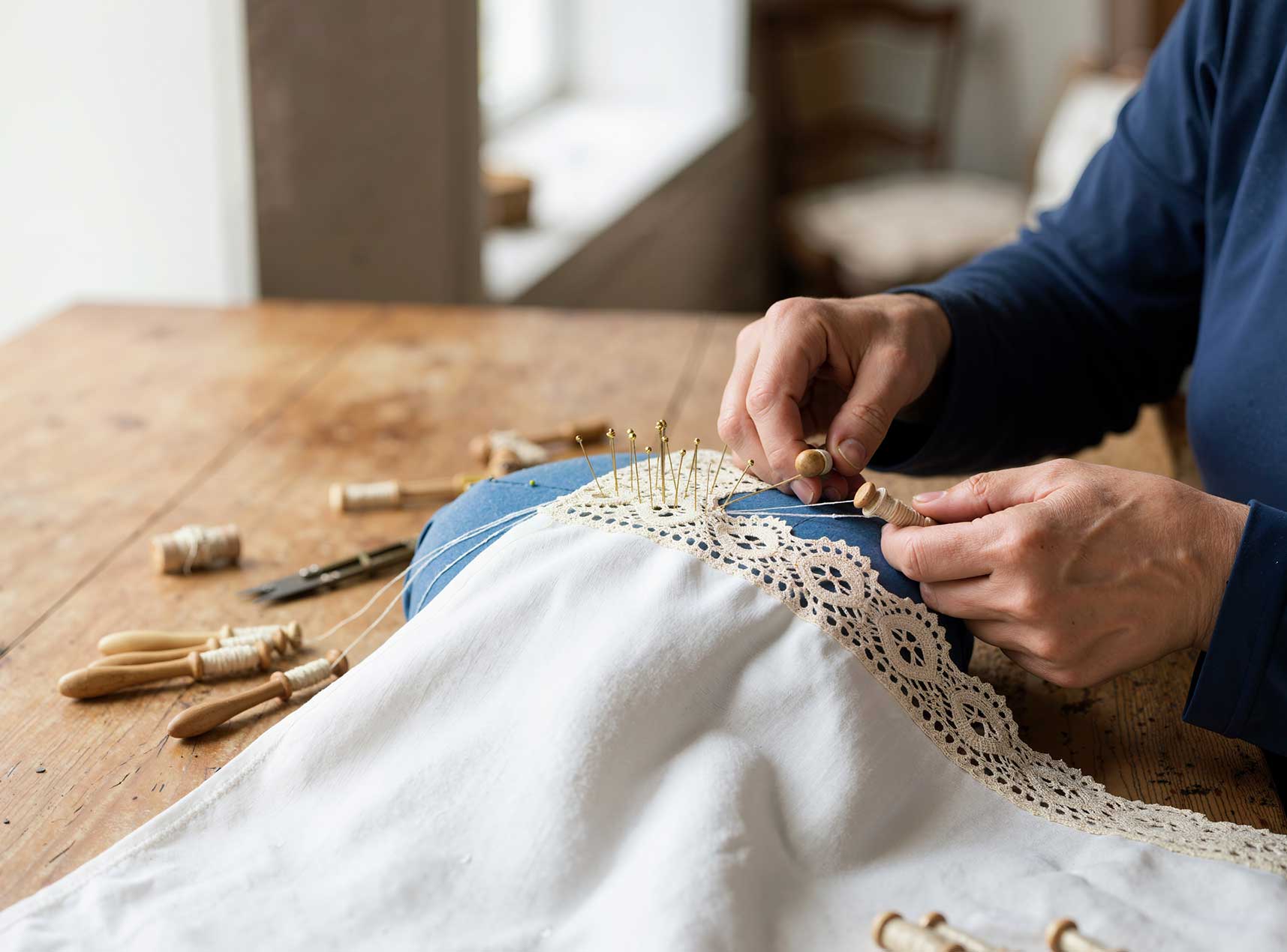Living Craft Workshop: Lacemaking with Barbara Schou