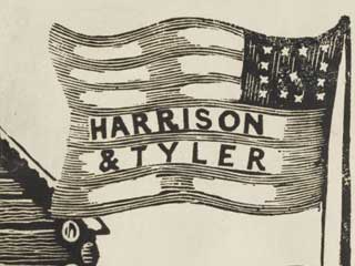 1840 presidential election flag