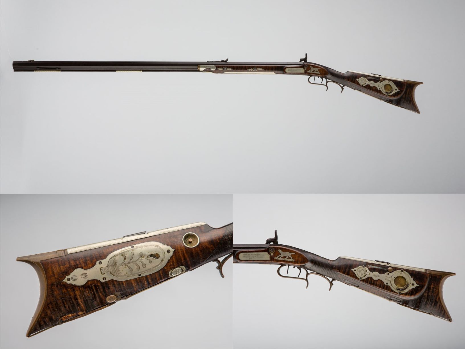 images of decorated rifle