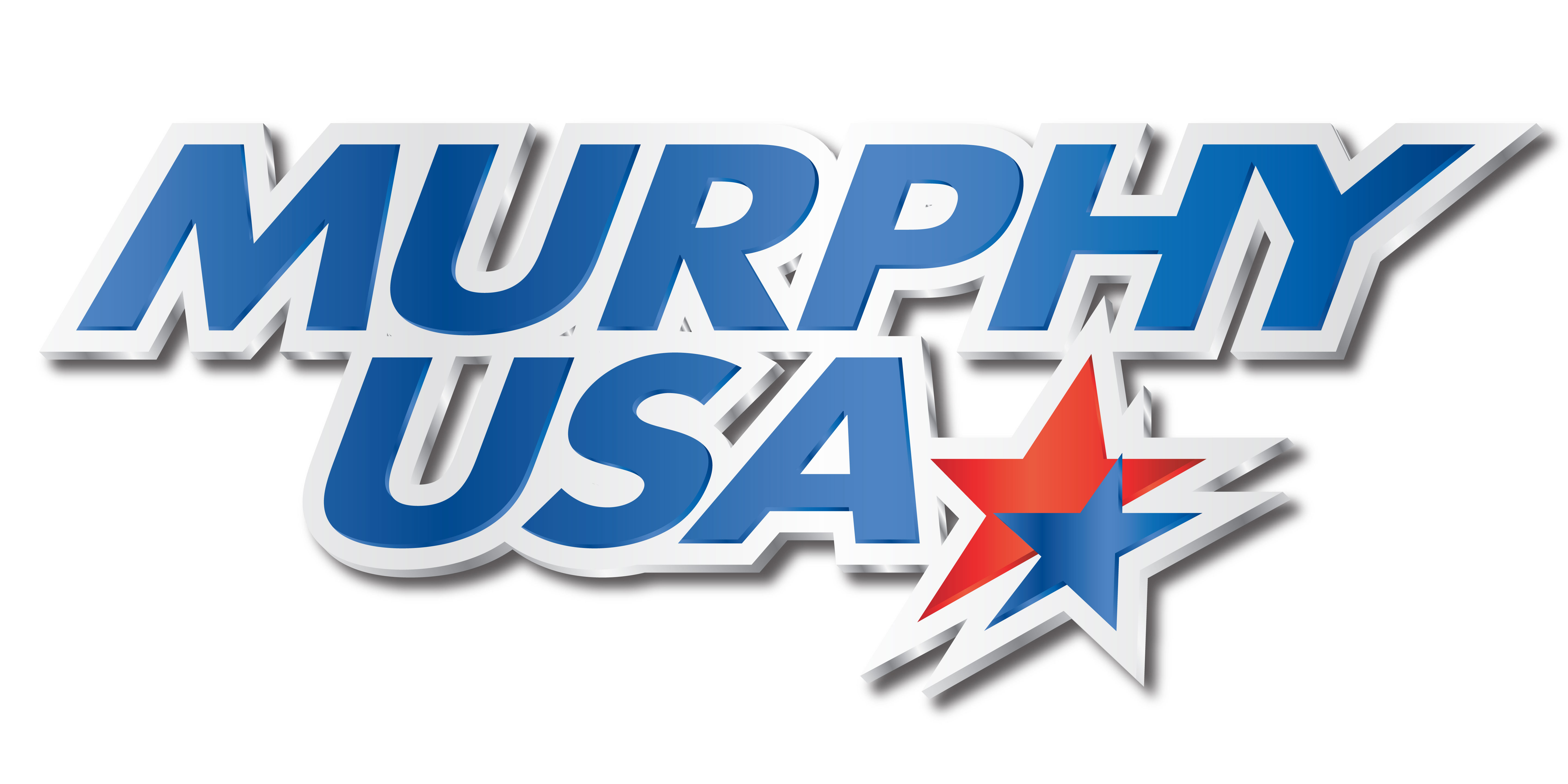 Murphy USA logo with red and blue stars