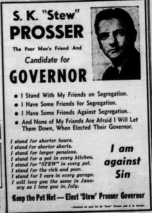 Stew Prosser Campaign Ad